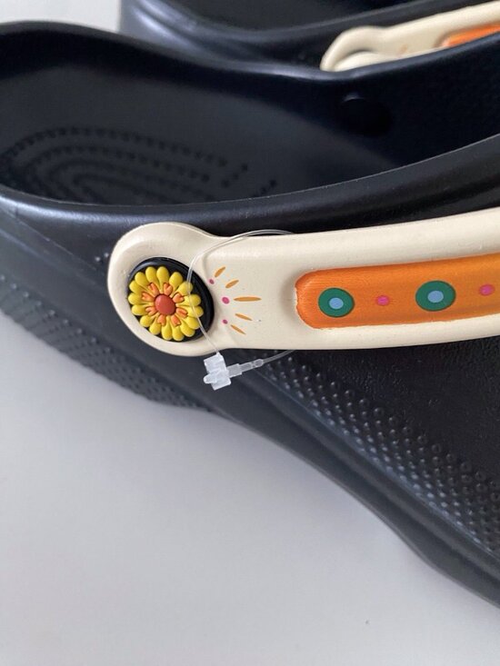 Crocs‎ Day Of The Dead Classic Clogs Skull 212109-0C4 Dia De Muertos Men’s Sz 11 main image 6